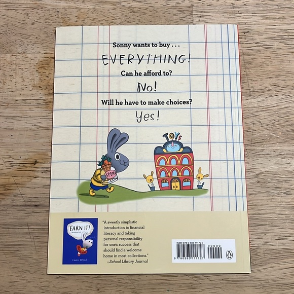 Spend It! by Cinders McLeod A MoneyBunny Book Children's Book - Picture 2 of 2